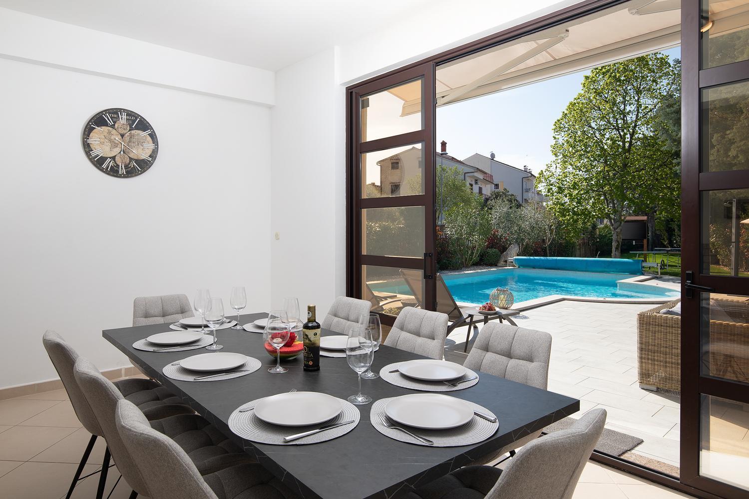 Villa Andrija Family Dream With Heated Pool At The Sea With Beautiful Garden, Outside Cinema And Kids Playground Фажана Екстер'єр фото